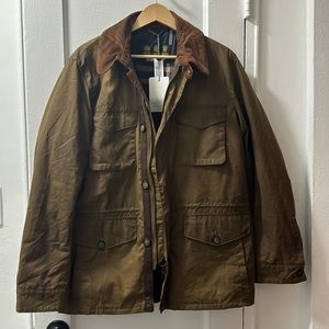 Men’s Barbour waxed cotton jacket